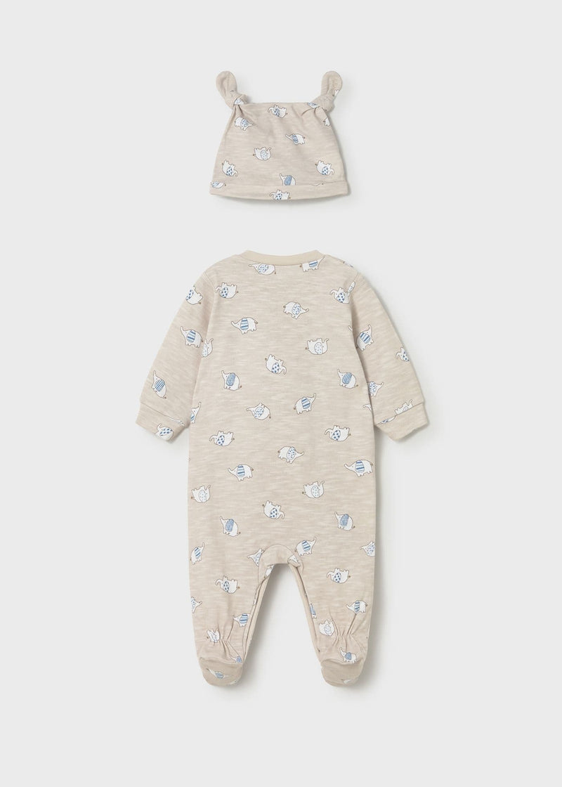 Mayoral Onesie With Hat | Mole 1718/SS26