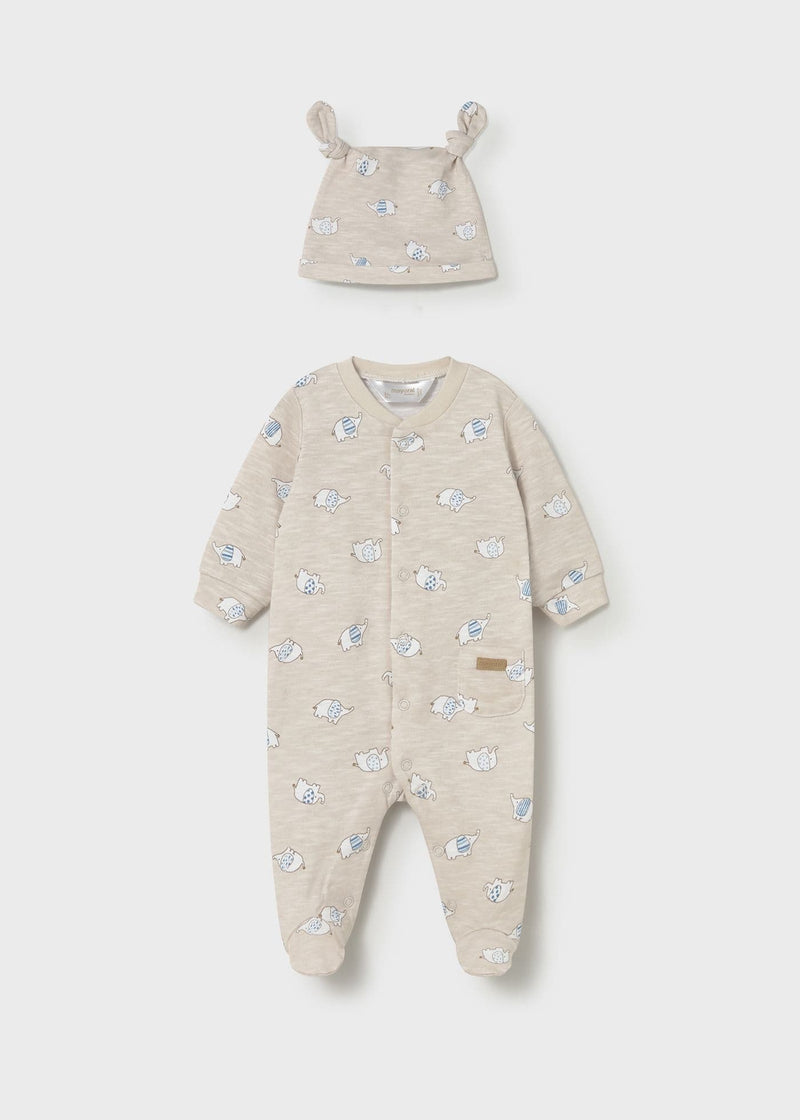 Mayoral Onesie With Hat | Mole 1718/SS26