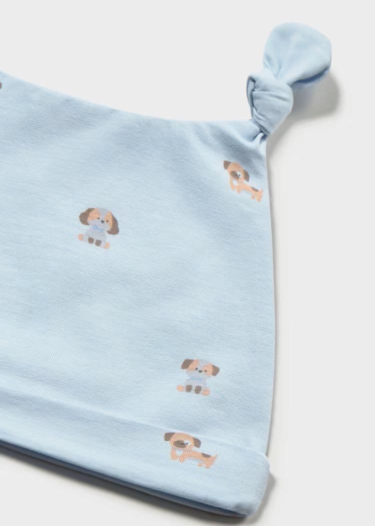 Mayoral Onesie With Hat |Sky 1718/SS26