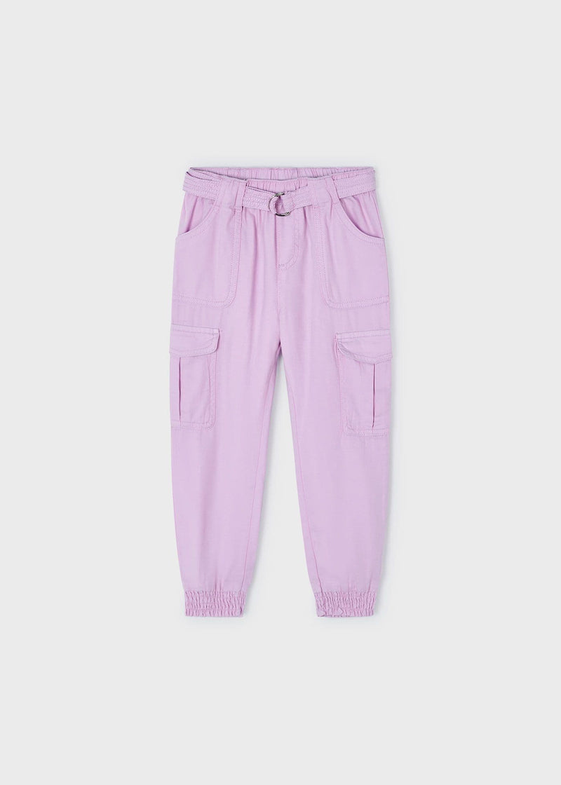 Mayoral Tencel Pants  | Mauve 3531