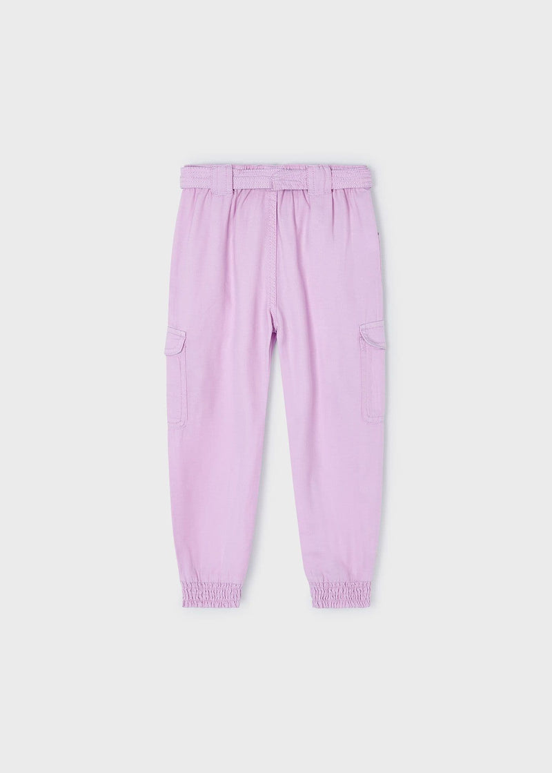 Mayoral Tencel Pants  | Mauve 3531