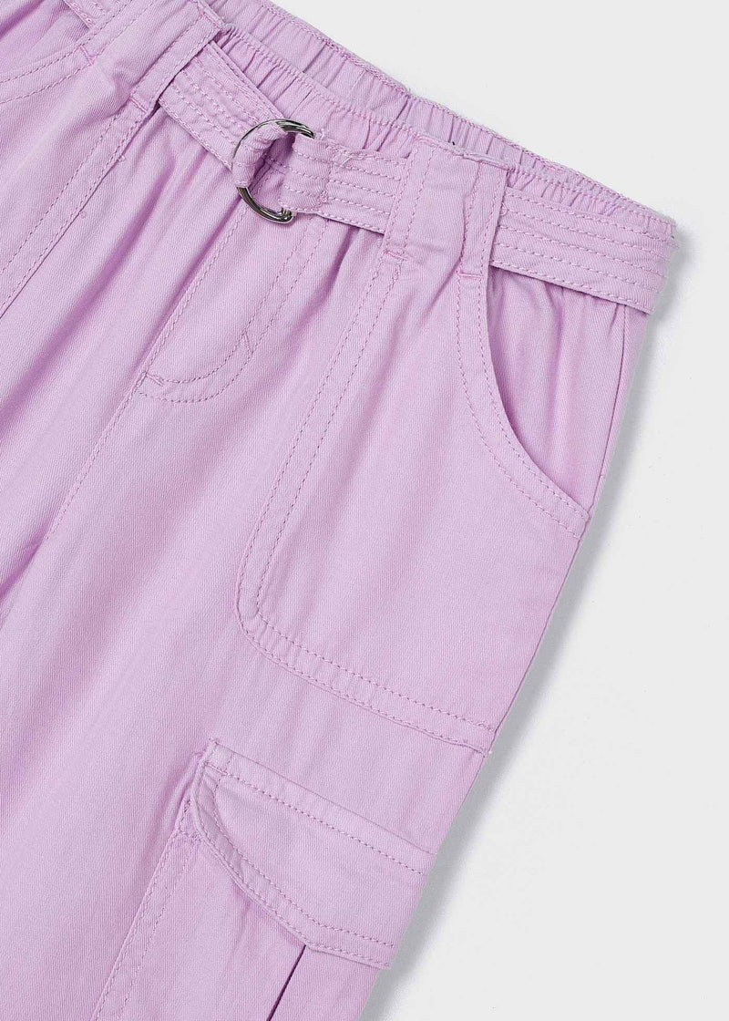 Mayoral Tencel Pants  | Mauve 3531