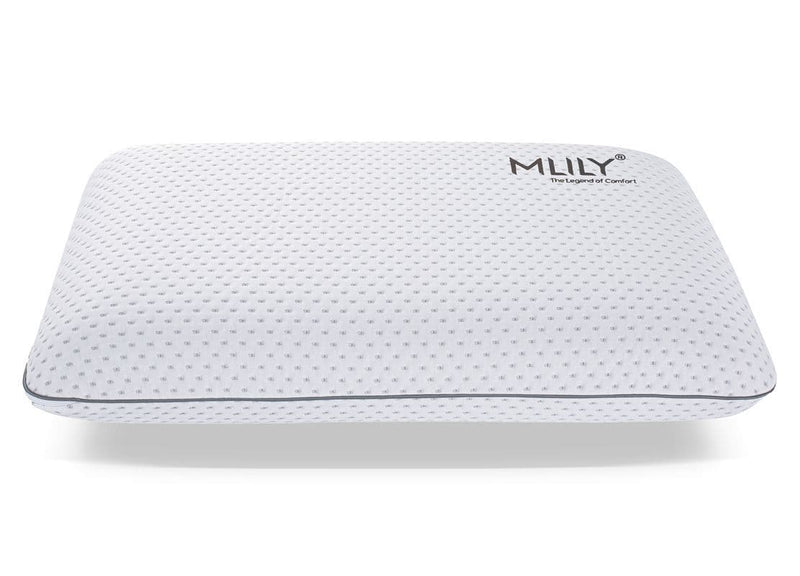 MLILY Gel Ice Pillow Low 8CM   | White
