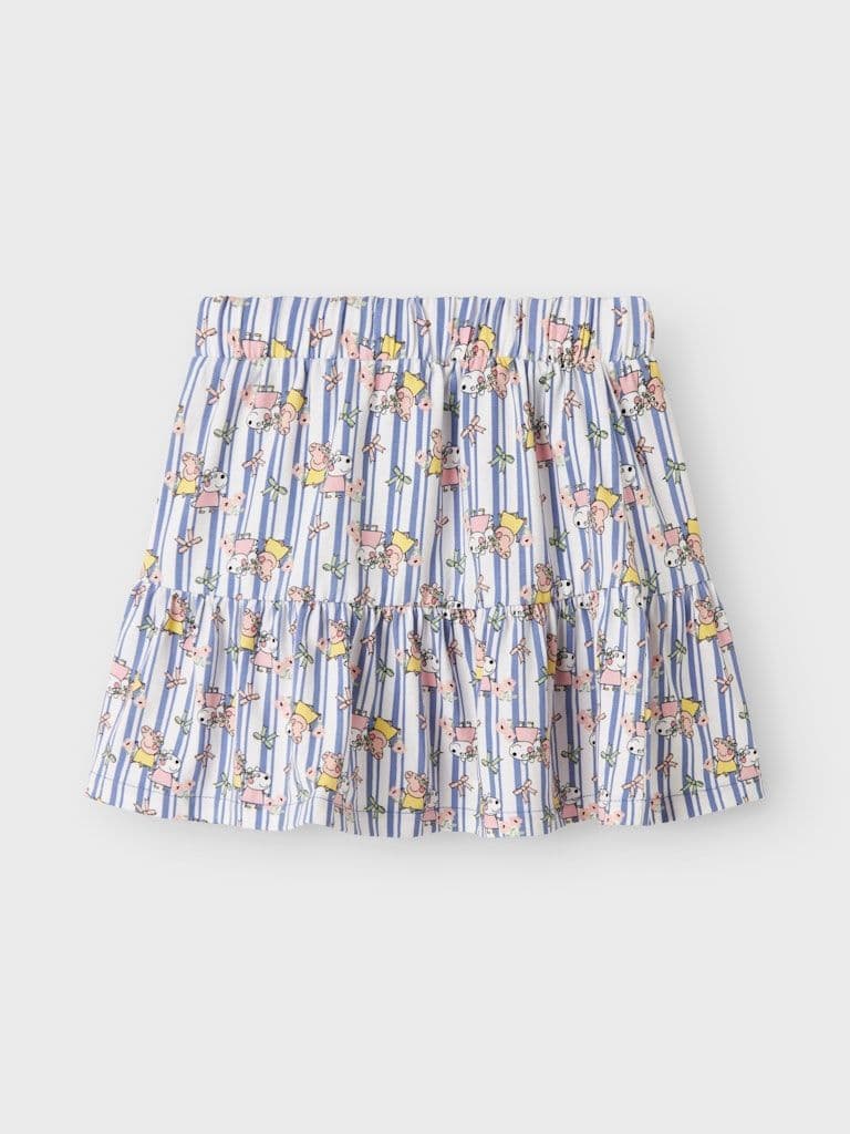 Name it Amma Mini Peppa Skirt  | Bleached Denim