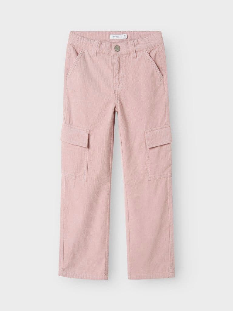 Name it  Bella Kids Wide Cord Pants | Lilac