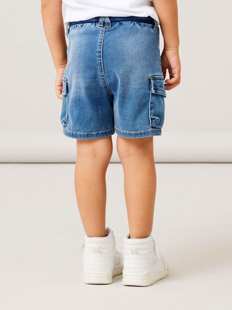 Name it Ben Mini Baggy Denim Shorts | Med Blue