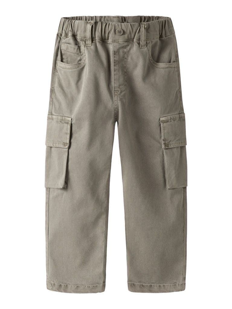 Name it Ben Mini Tap Cargo Twill Pants | Chinchilla