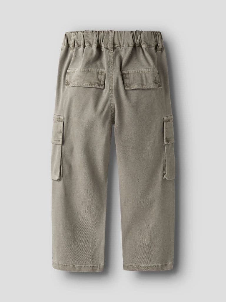 Name it Ben Mini Tap Cargo Twill Pants | Chinchilla