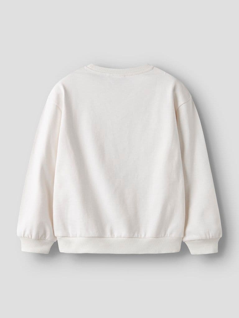 Name it Beo Kids LS  Sweat | Cloud Dancer