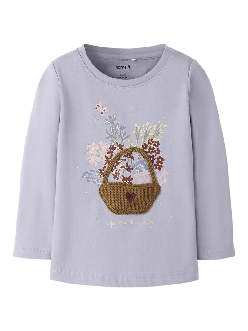Name it Betua Mini LS Top | Lavender