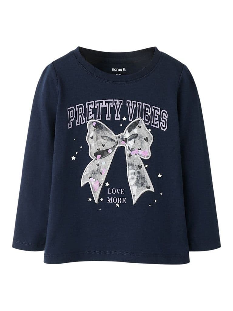Name it Betua Mini LS Top | Navy
