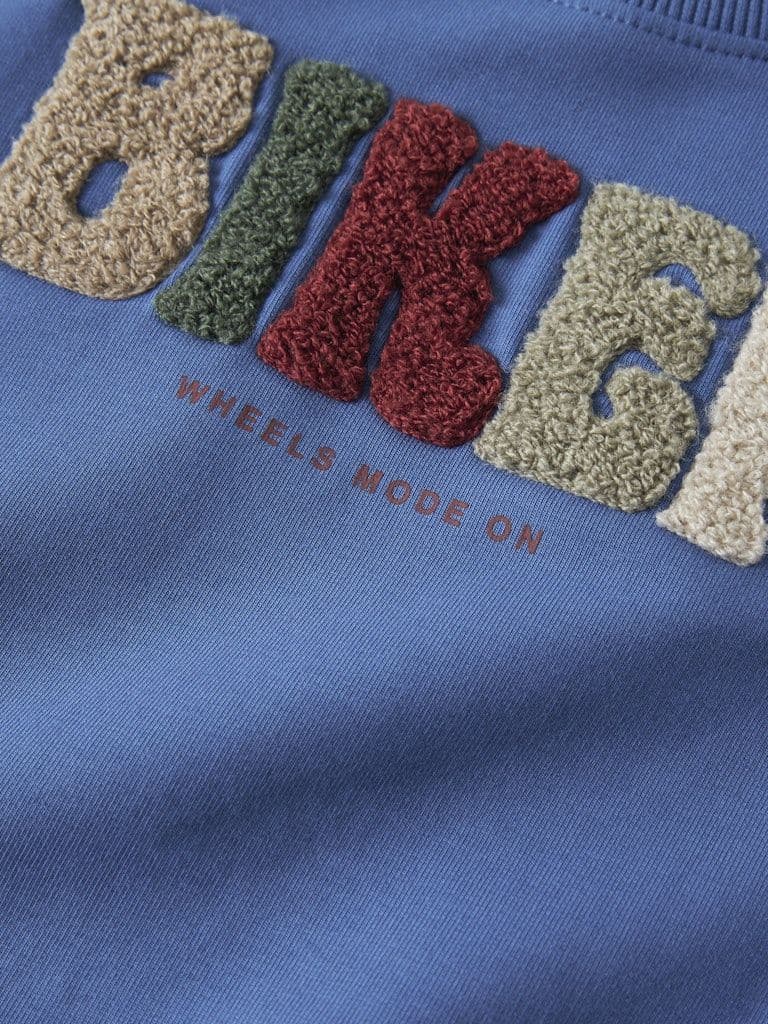 Name it  Bluke Mini LS Sweat | Blue