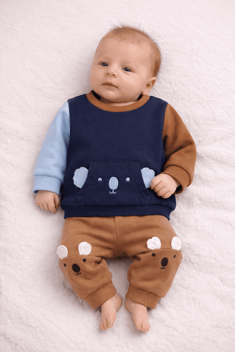 Name it Boso NB Boys Set  | Navy
