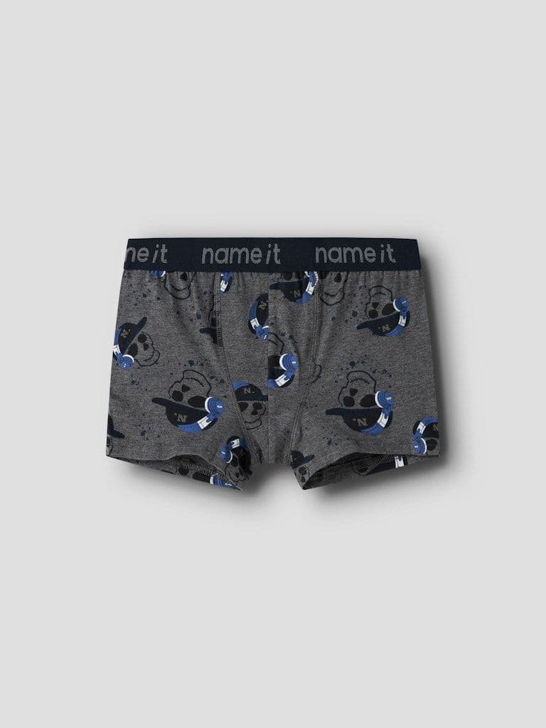 Name it Boxer Kids 3 Pack | Dark Grey