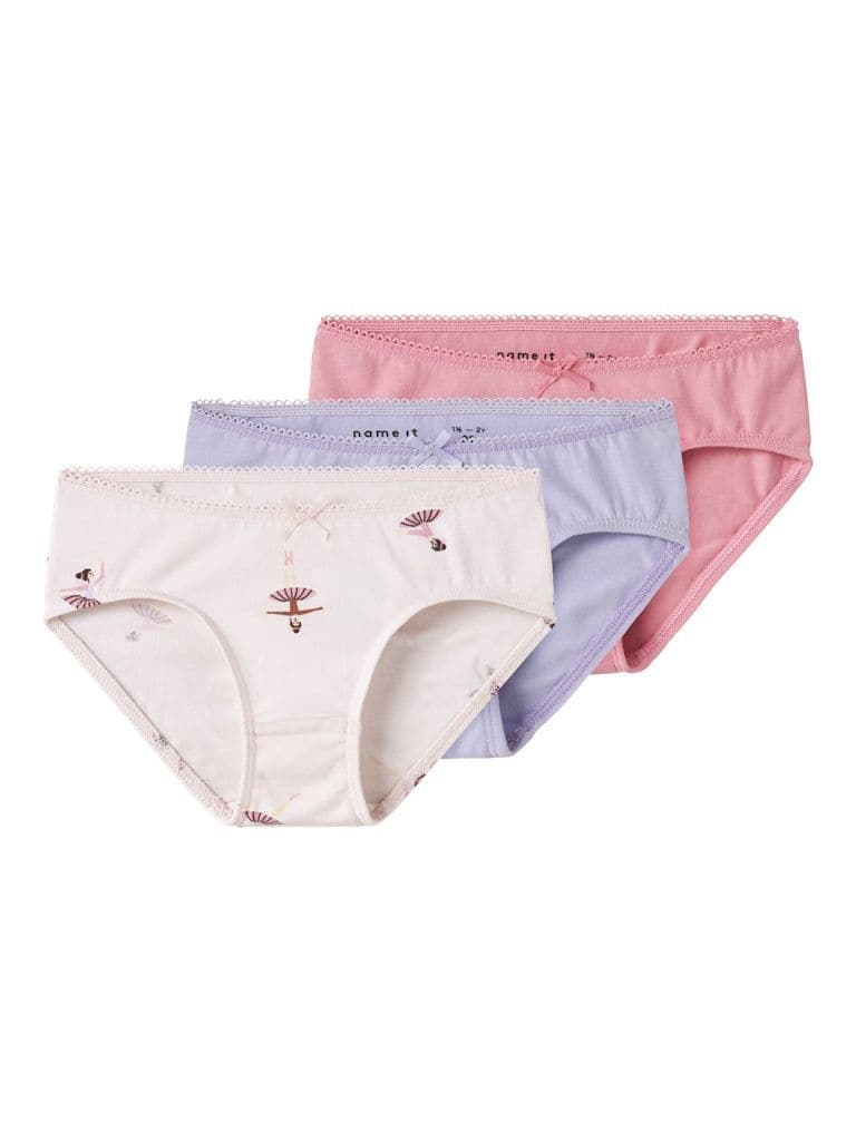 Name it Briefs Mini 3P Ballerina | Pink