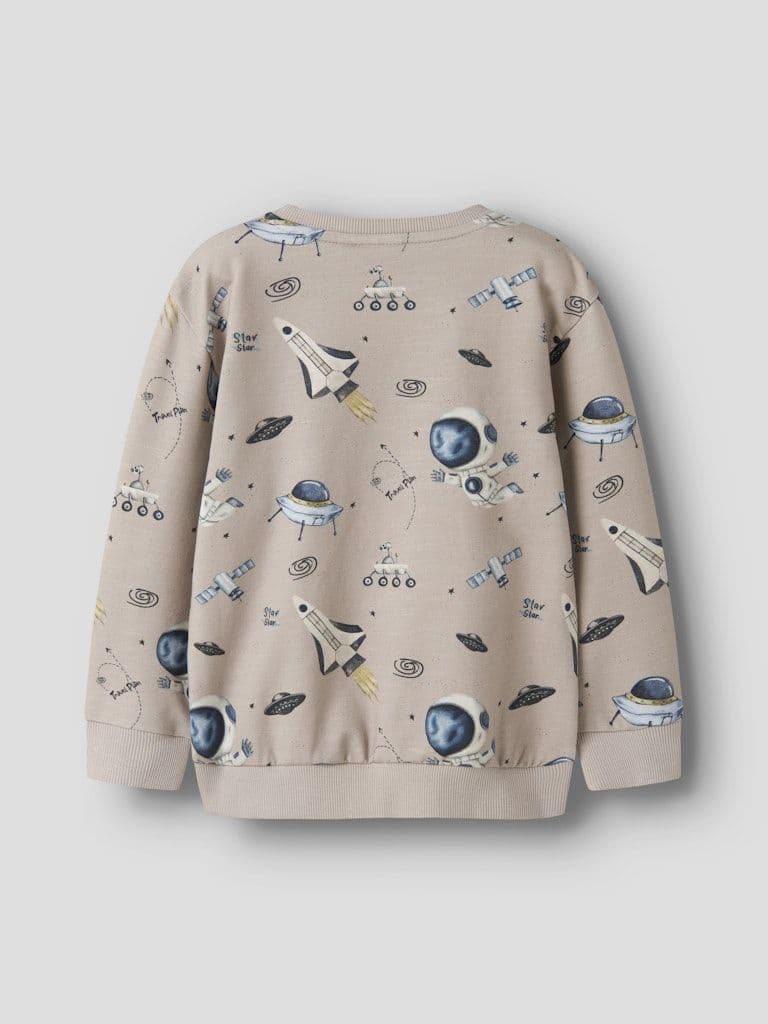 Name it  Dace Mini LS Sweat | Grey