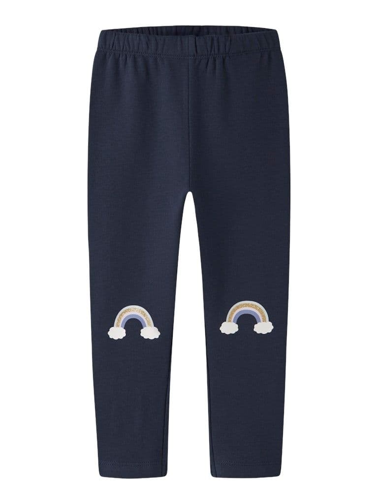 Name it  Davina Mini AOP Sweat Legging | Navy