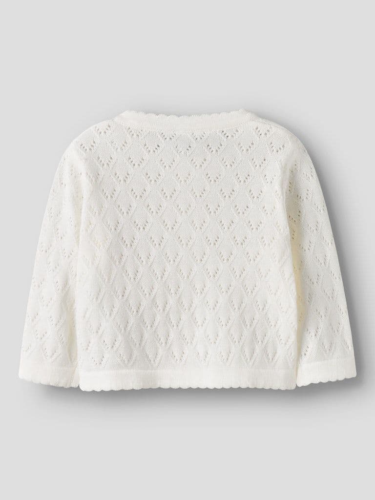 Name it  Desina LS Short Cardigan | White