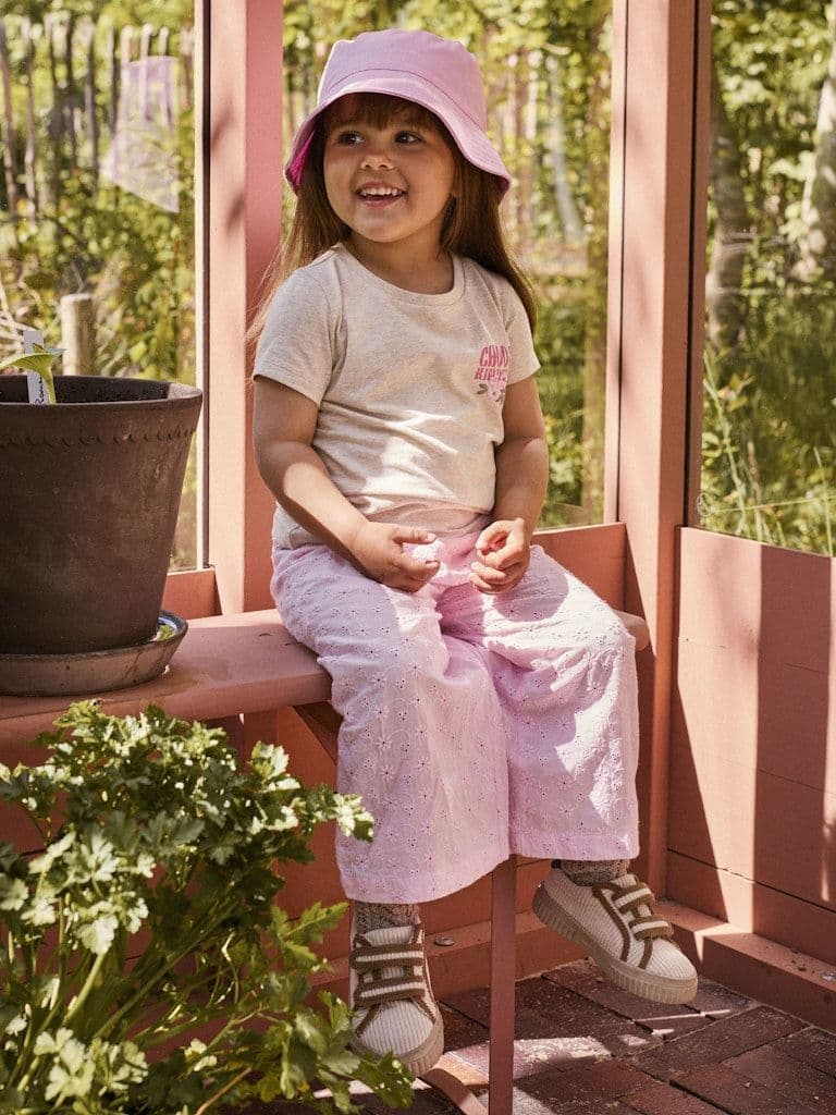 Name it  Detines Mini Wide Pant | Pink