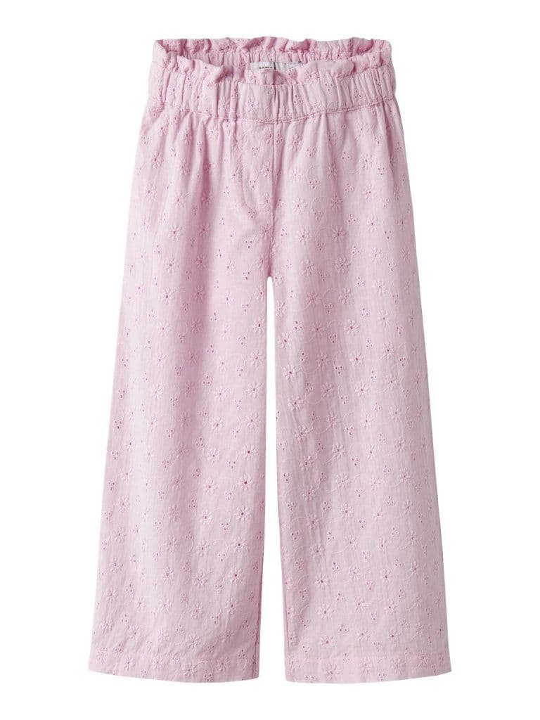 Name it  Detines Mini Wide Pant | Pink