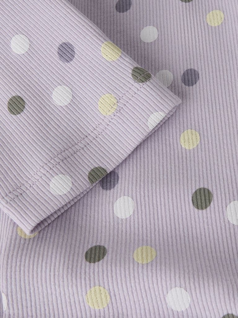 Name it  Dottia Mini Slim Legging | Lavender
