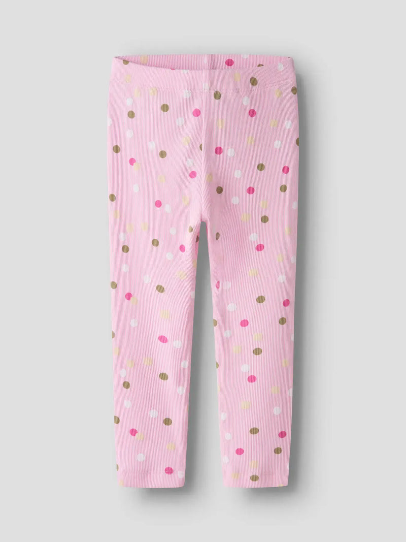 Name it  Dottia Mini Slim Legging | Pink
