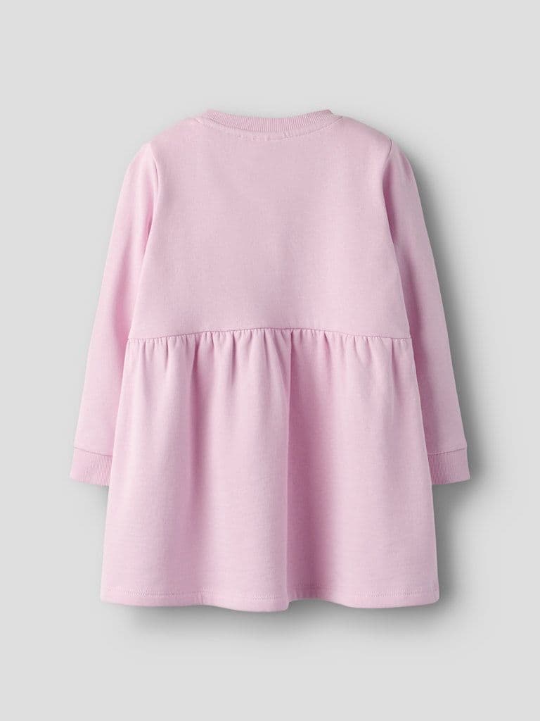 Name it Driva Mini LS Sweat Dress| Pink
