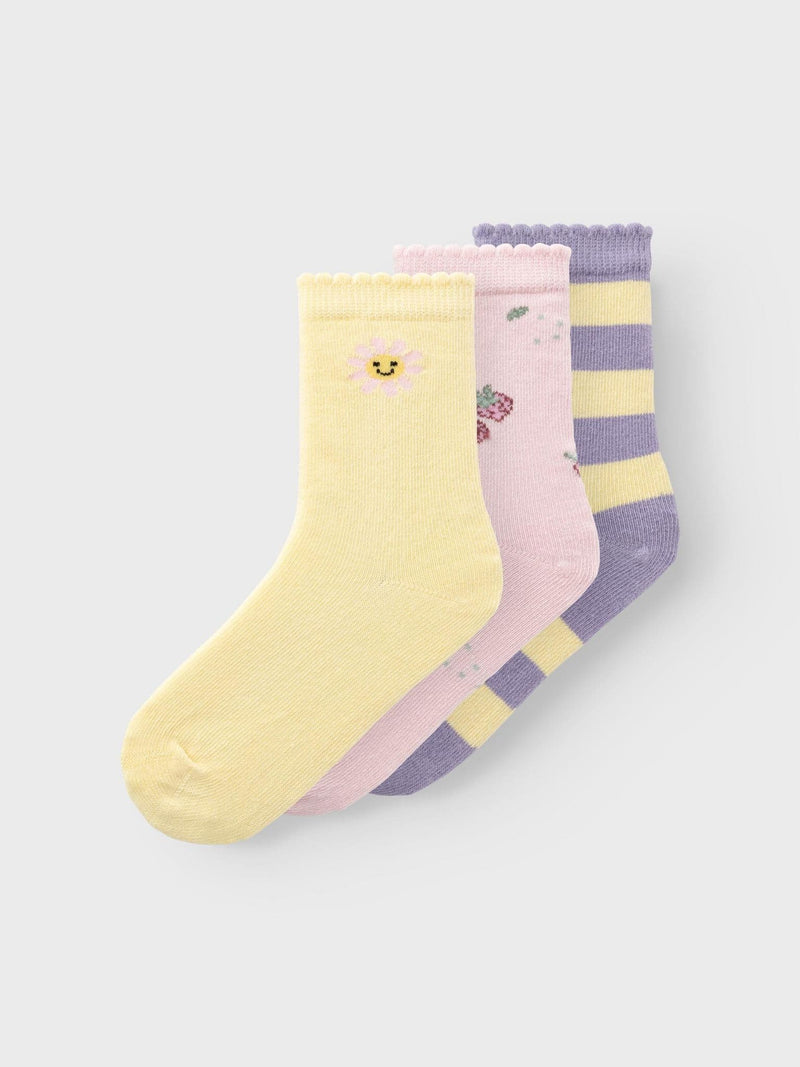 Name it  Dula Mini 3P Sock| Cream