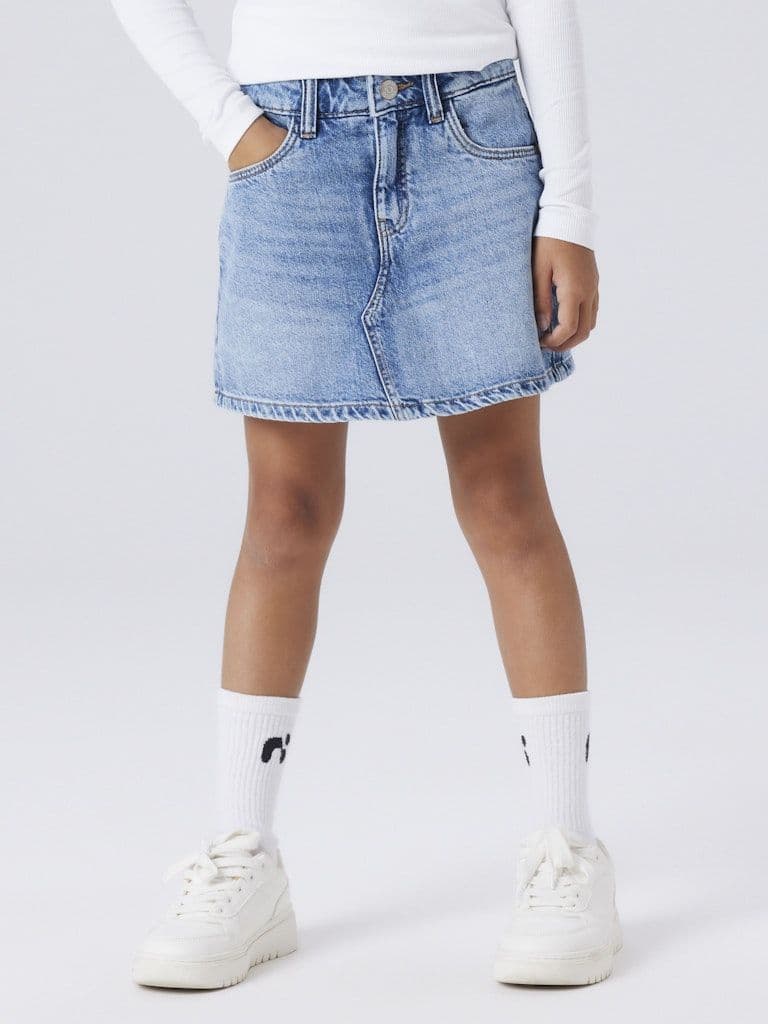 Name it Emma Kids Dnm Skort | Medium Blue