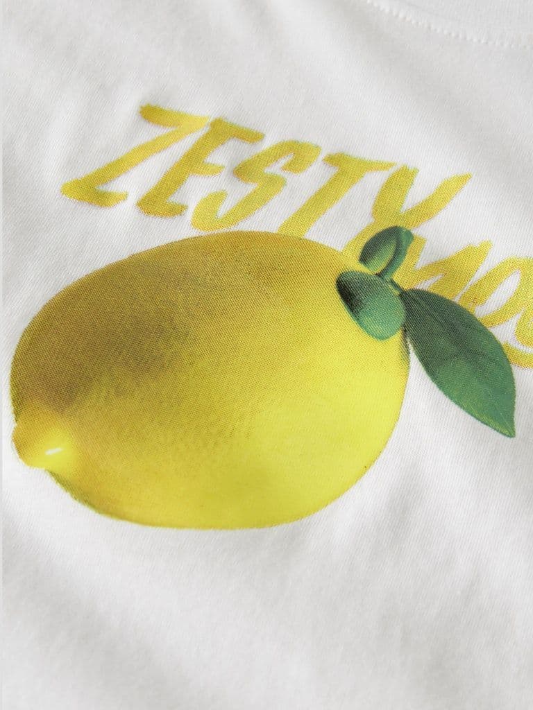Name it Farinaz Kids SS Short Top| Lemon