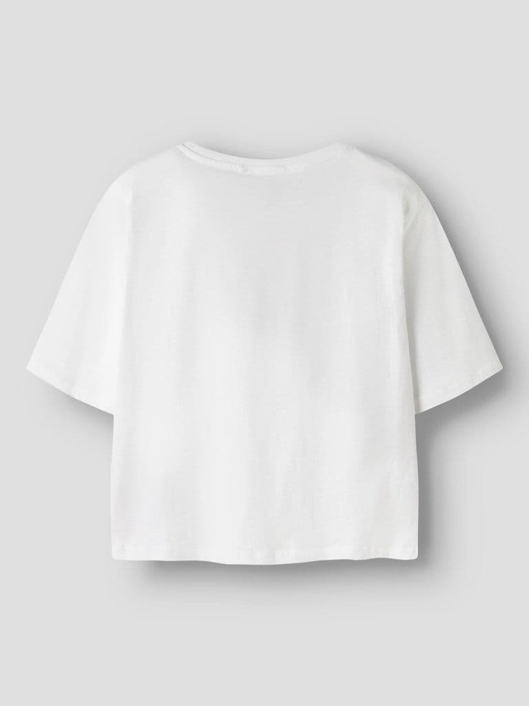 Name it Farinaz Kids SS Short Top| White
