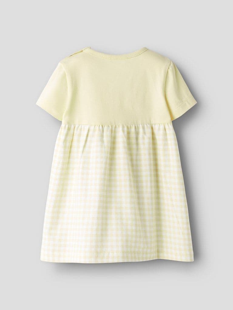 Name it Funny SS NB Dress Set | Lemon