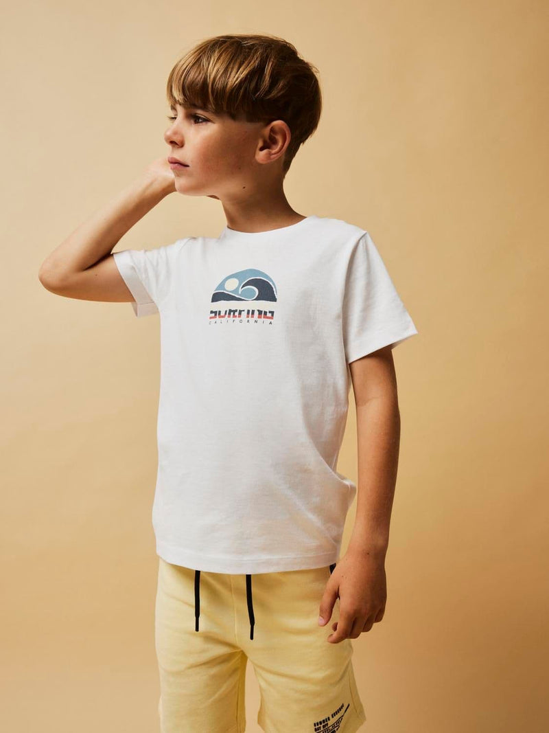 Name it Havne Kids Sweat Shorts  | Cream