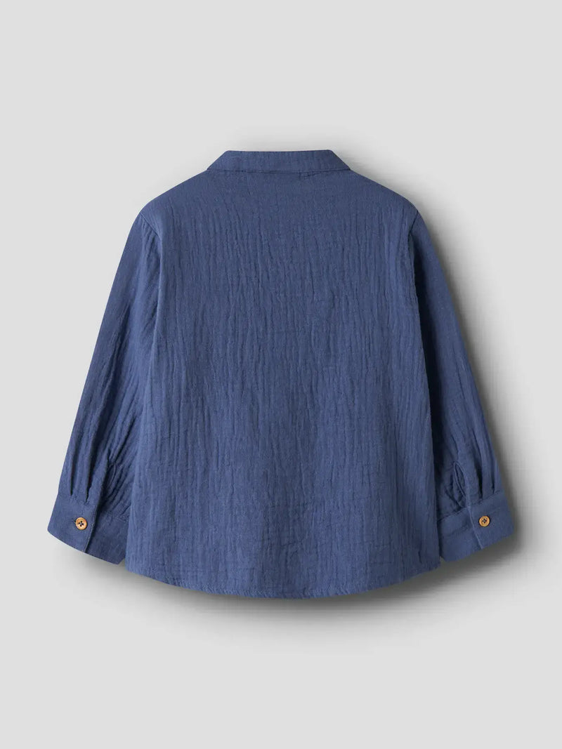 Name it  John Mini LS Shirt  | Indigo