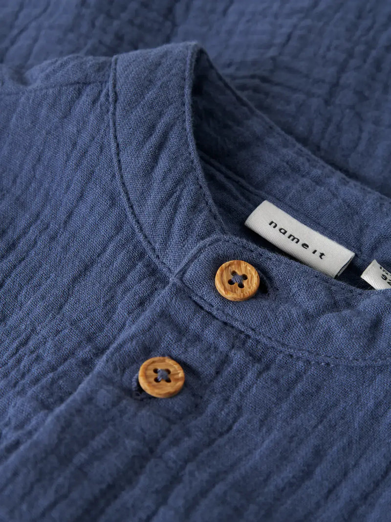 Name it  John Mini LS Shirt  | Indigo