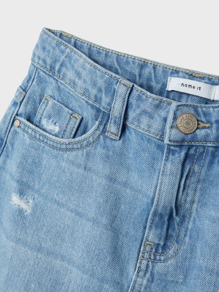 Name it Kat Kids Denim Long Skirt  | Light Blue