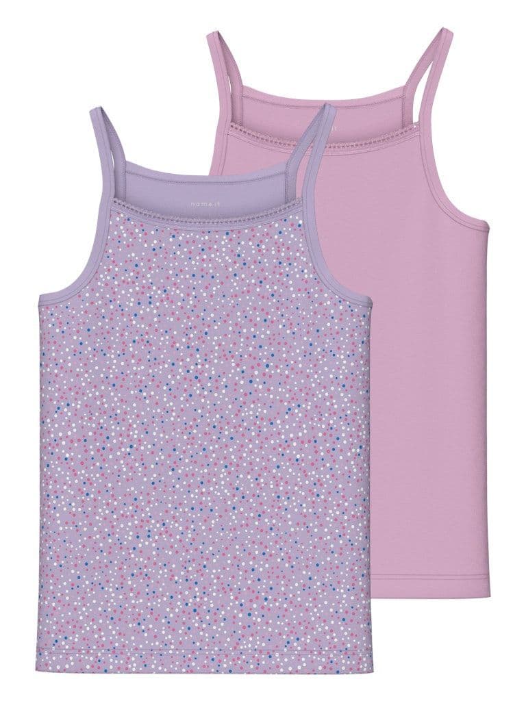 Name it Kids 2 Pack Strap Top  Pastel | Lilac