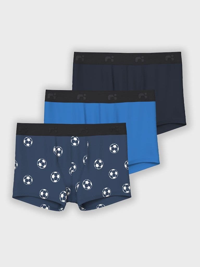 Name it Kids 3 Pack Boxer  | Dark Denim