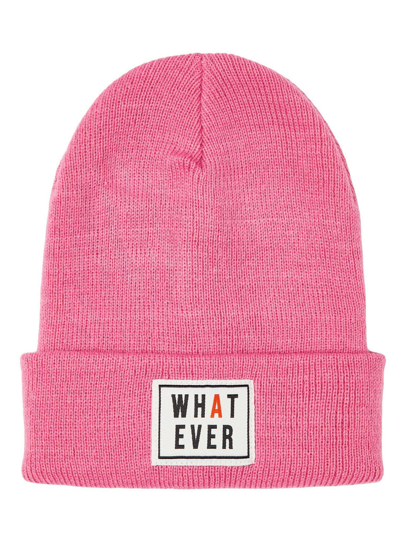 Name it  Malik Kids Knit Beanie Whateve | Pink