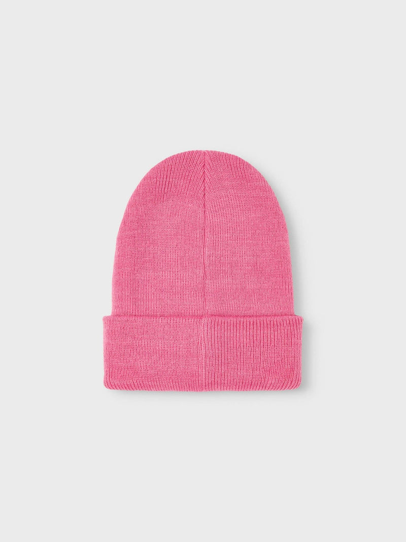 Name it  Malik Kids Knit Beanie Whateve | Pink