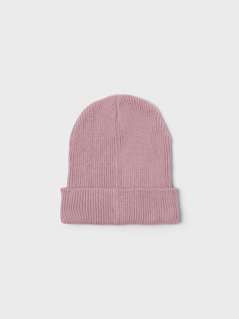 Name It Manoa Kids Knit Hat3 Dusty Pink