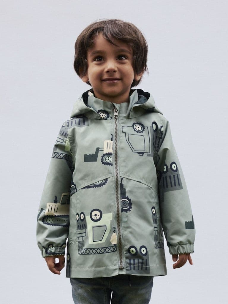 Name it  Max Mini Jacket All Over Print | Green