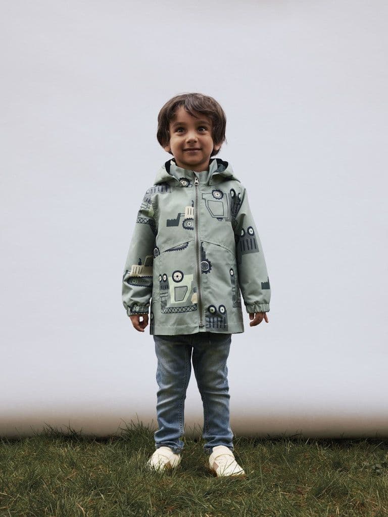 Name it  Max Mini Jacket All Over Print | Green