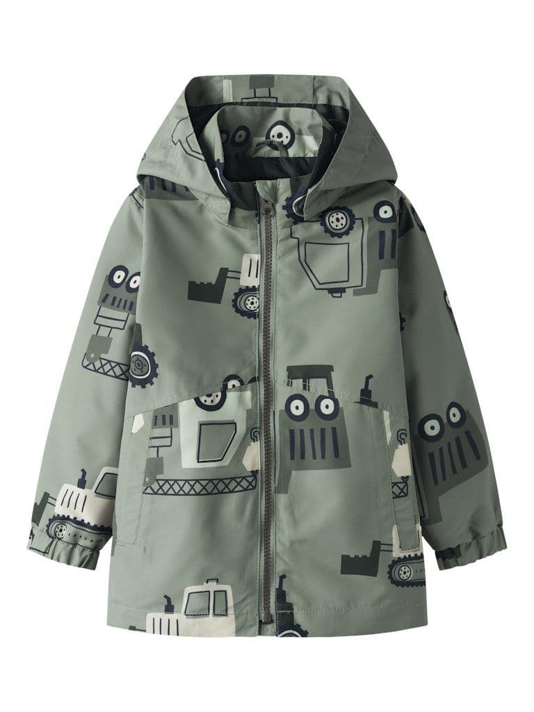 Name it  Max Mini Jacket All Over Print | Green
