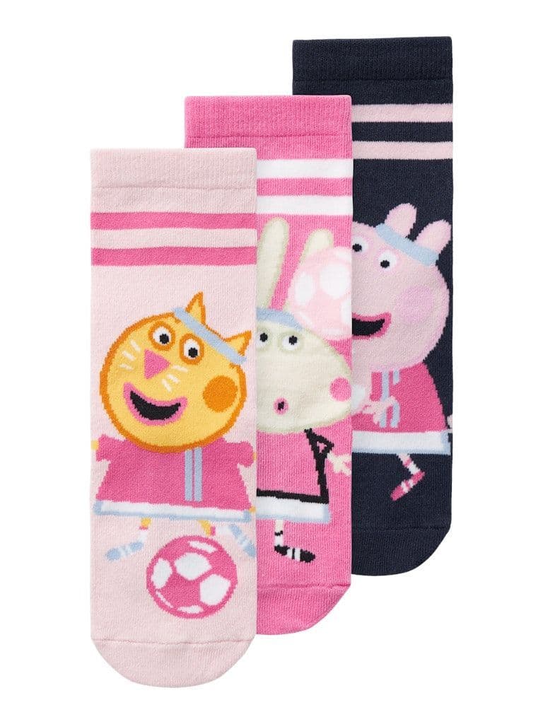 Name it Merana Mini Peppa 3P Sock| Assoted