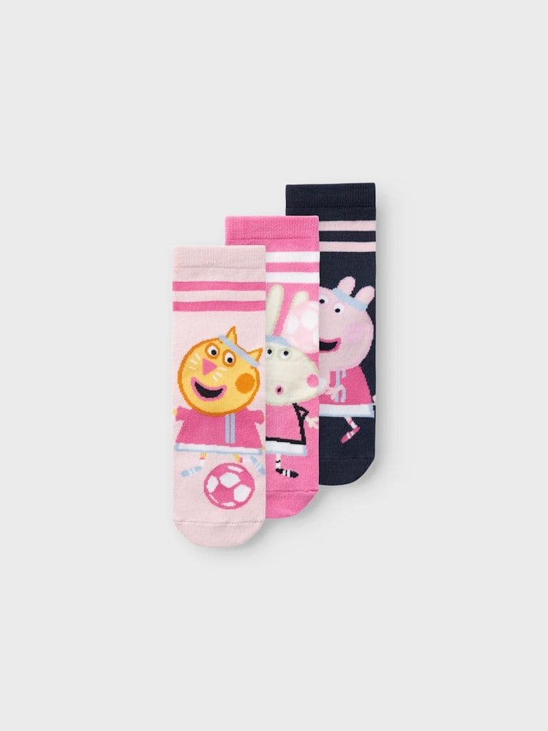 Name it Merana Mini Peppa 3P Sock| Assoted