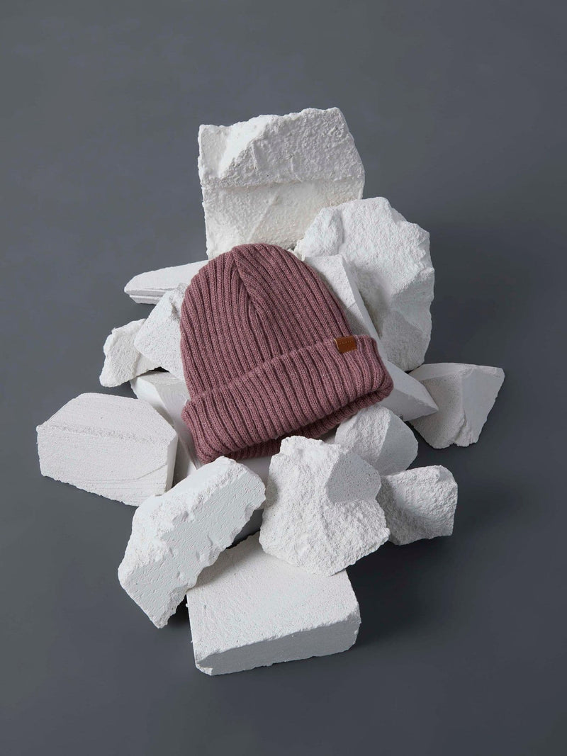Name it  Milan Mini Knit Hat Glitter  | Mauve
