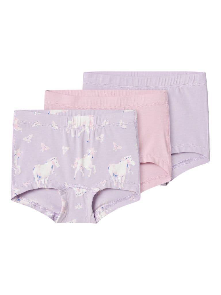 Name it Mini Tights  3 Pack Pastel | Lilac