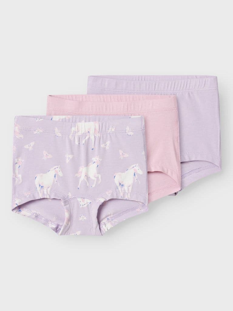 Name it Mini Tights  3 Pack Pastel | Lilac
