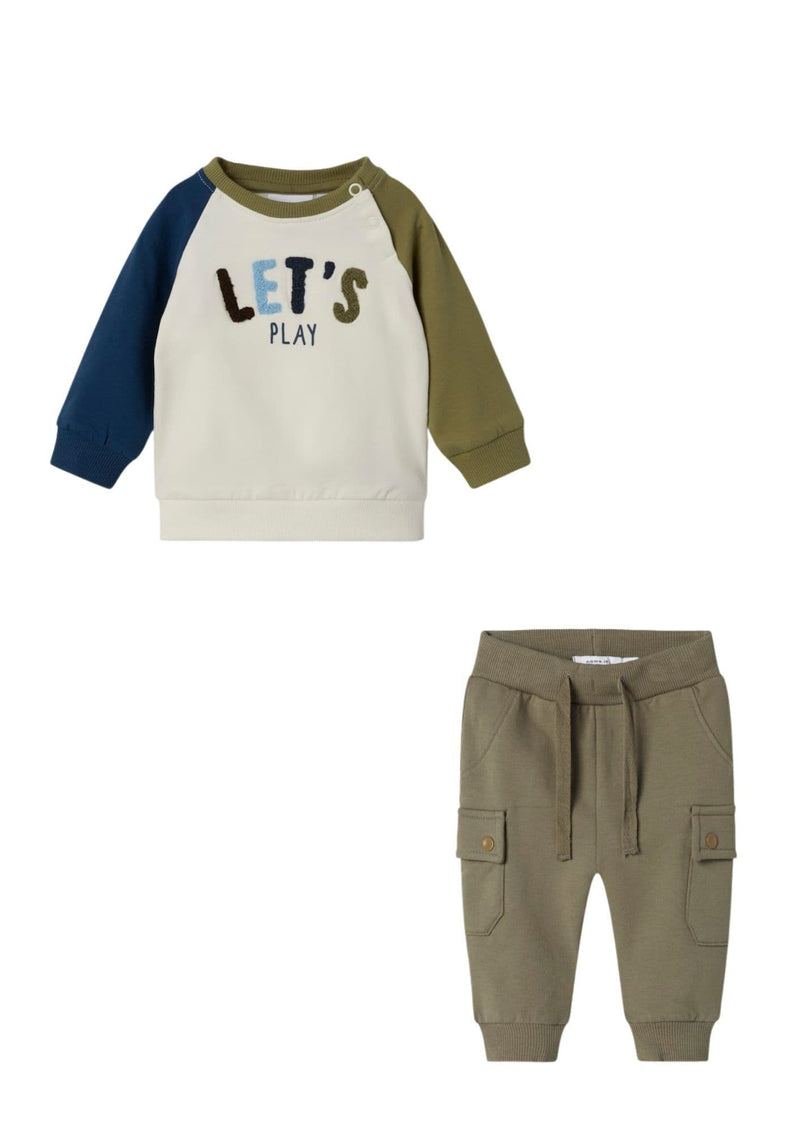 Name it MokTav Boys NB Set | Khaki